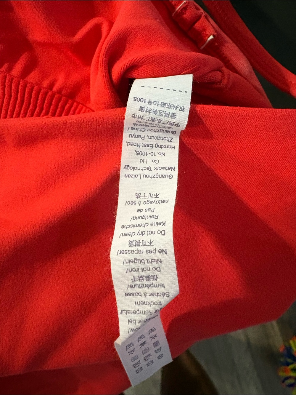Yogalicious Red Racerback Tank Top - Picture 5 of 8